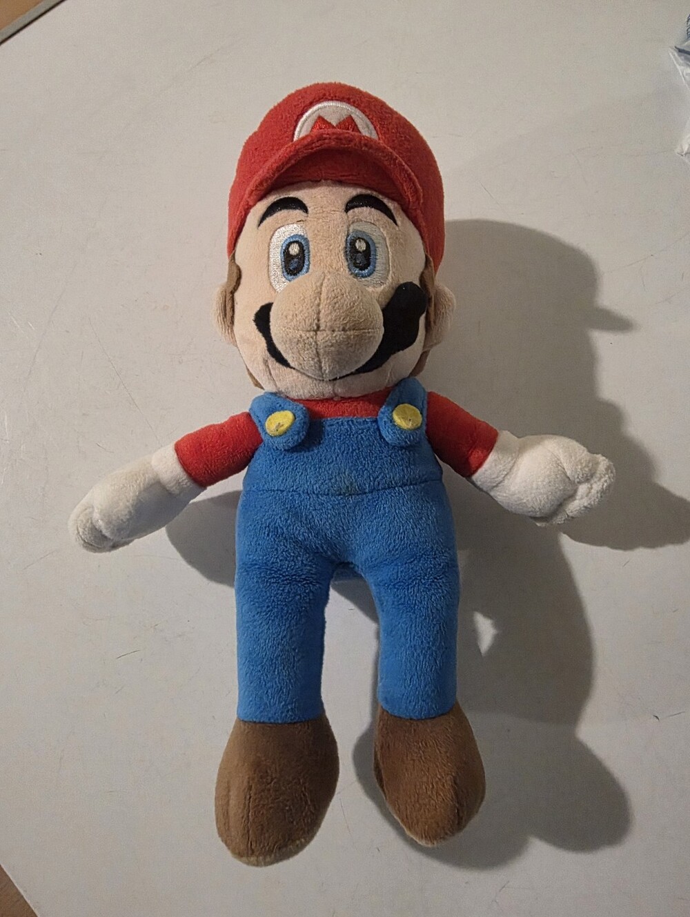 Mario Character Plush Toy - Red, Blue, Brown